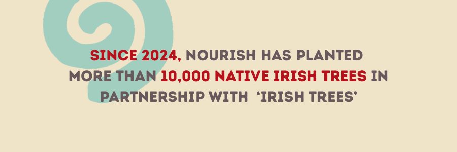 Tree planting stats at Nourish