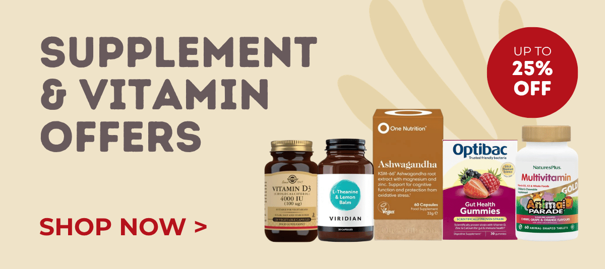 Supplement & vitamin offers. Shop now.