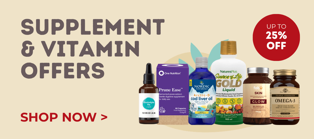 Supplement and vitamin offers. Up to 25% Off. Shop now.