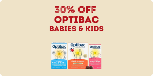 30% Off Optibac babies and kids range
