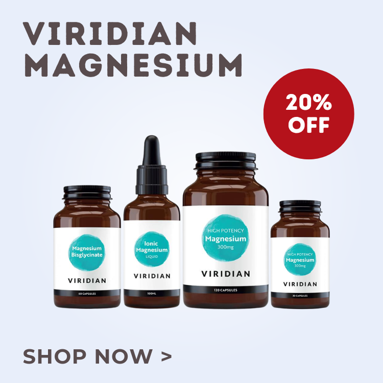 Viridian Magnesium 20% off. Shop now.