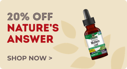 20% Off Nature's Answer. Shop now.