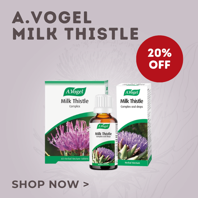 A.vogel milk thistle 20% Off. Shop now.