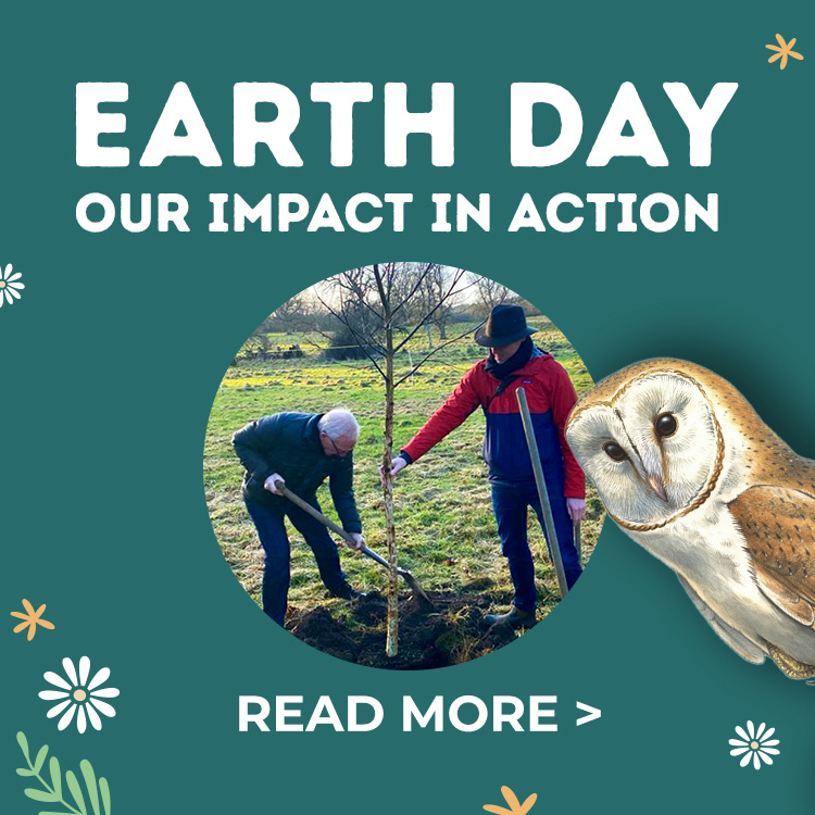 Earth Day. Our Impact in Action. Read more.