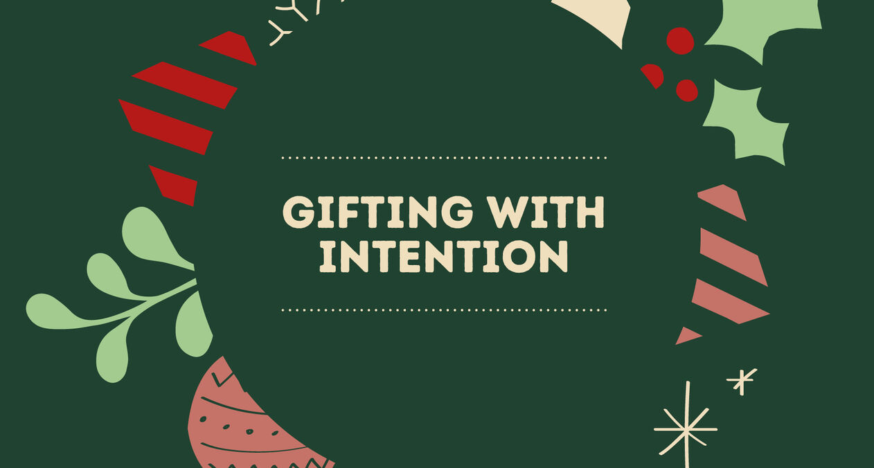 gift with intention banner