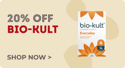 20% OFF BIO-KULT. SHOP NOW.