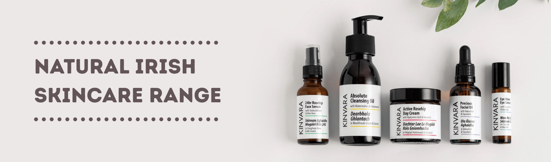 Kinvara Skincare. Natural Irish skincare range.