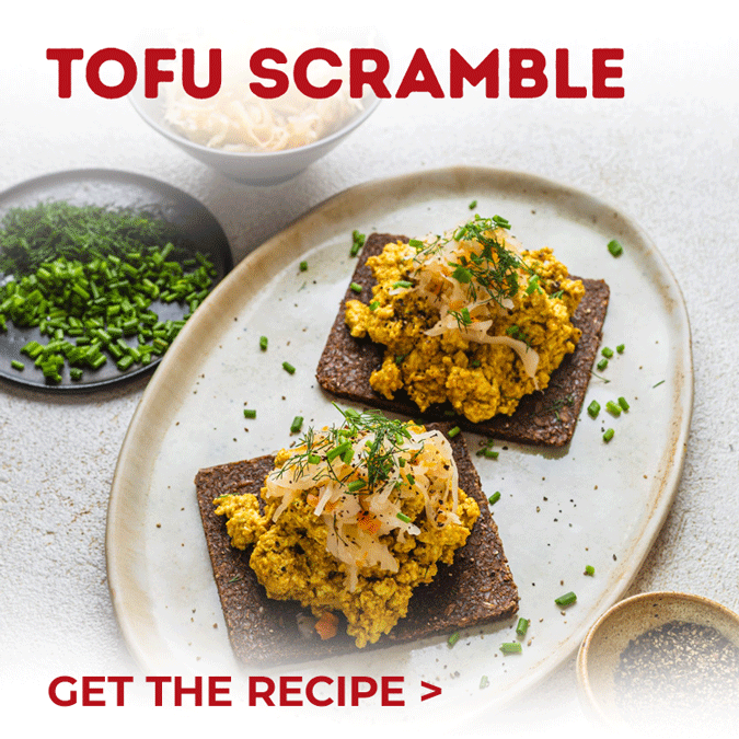 Tofu scramble. Get the recipe.