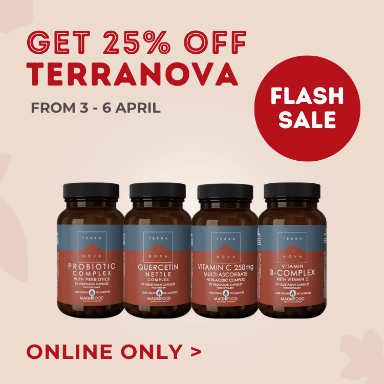 Get 25% off Terranova from 3rd of April to 6th of April. Flash sale. Online only.