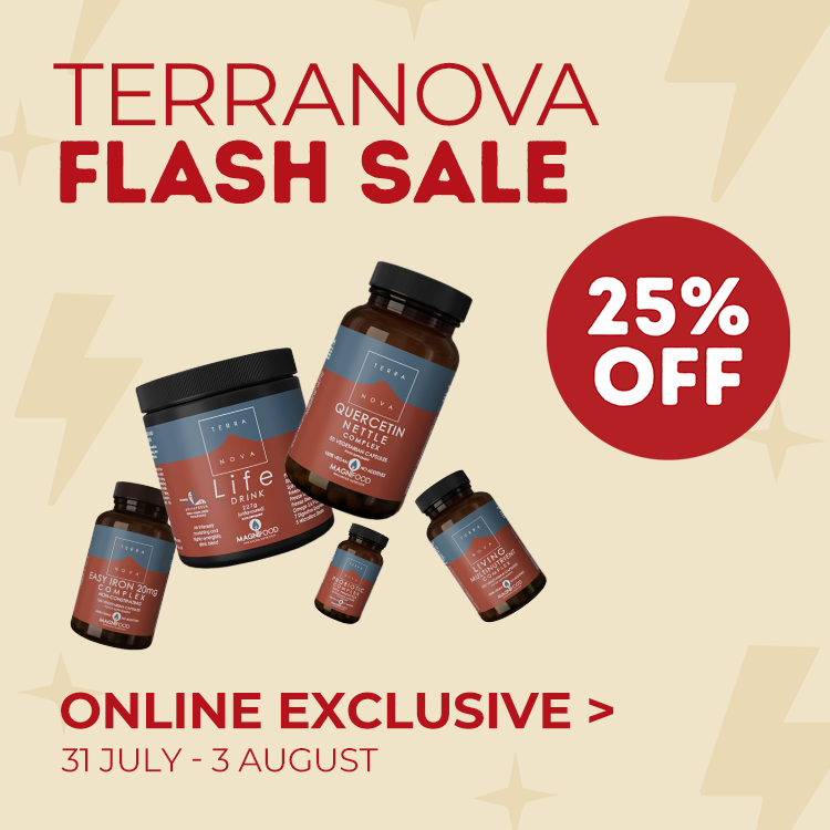 Terranova flash sale. 25% off from 31st of July to 3 August, online exclusive.