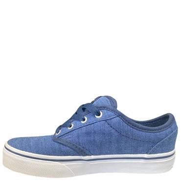 VANS KIDS DISTRESS ATWOOD TIE - BLUE WHITE
