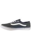 VANS LDS CANVAS MILTON TIE SHOE - BLACK WHITE