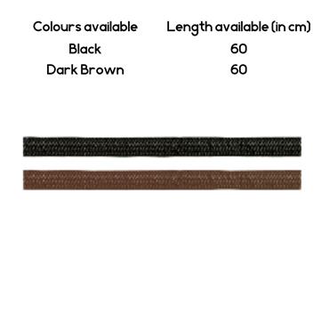 PEDAG ELASTIC 60CM LACE - BLACK