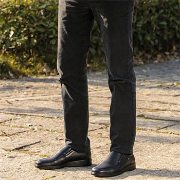 G COMFORT MENS WATERPROFF SLIP ON SHOE - BLACK