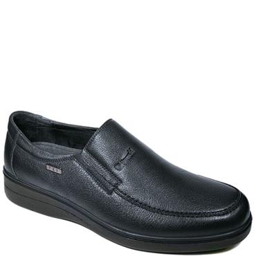 G COMFORT MENS WATERPROFF SLIP ON SHOE - BLACK