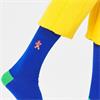 HAPPY SOCKS GINGER BREAD MAN CREW SOCKS - BLUE MULTI
