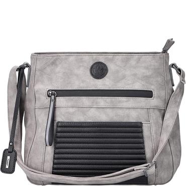 RIEKER WOMENS HANDBAG - GREY