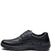 G COMFORT MENS WATERPROOF VELCRO SHOE - BLACK LEATHER