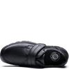 G COMFORT MENS WATERPROOF VELCRO SHOE - BLACK LEATHER