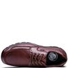 G COMFORT MENS WATERPROOF LACE SHOE - COGNAC