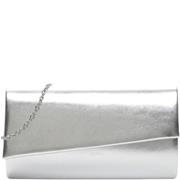 TAMARIS WOMENS CLUTCH HANDBAG - SILVER