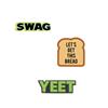 CROCS JIBBITZ DUDE CHARMS - None