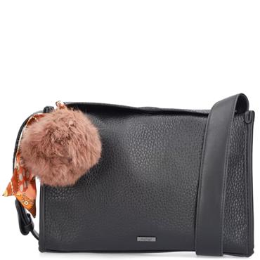 RIEKER WOMENS HANDBAG - BLACK