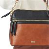 RIEKER WOMENS HANDBAG - BROWN