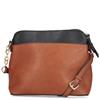 RIEKER WOMENS HANDBAG - BROWN