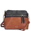 RIEKER WOMENS HANDBAG - BROWN