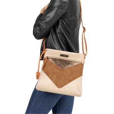 REMONTE WOMENS HANDBAG - BEIGE