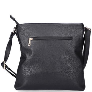 RIEKER WOMENS HANDBAGS - BLACK