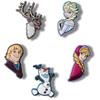 CROCS JIBBITZ FROZEN CHARMS - None