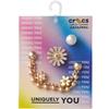 CROCS JIBBITZ PRETTY IN GOLD CHARMS - None