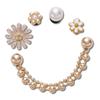 CROCS JIBBITZ PRETTY IN GOLD CHARMS - None