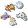 CROCS JIBBITZ CINDERELLA CHARMS - None