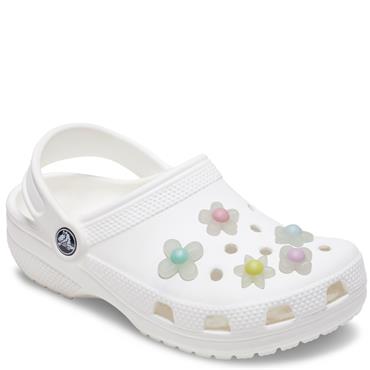 CROCS JIBBITZ IRDESCENT FLOWERS CHAMRS - None