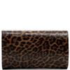 TAMARIS WOMENS CLUTCH HANDBAG - LEOPARD ANIMAL PRINT