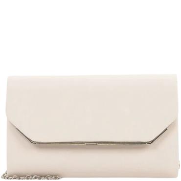 TAMARIS WOMENS CLUTCH HANDBAG - CREAM