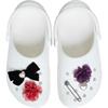 CROCS JIBBITZ FORAL AND PEARL CHARMS - None