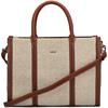 RIEKER WOMENS HANDBAG - BEIGE