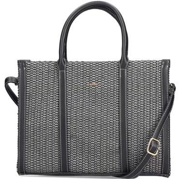 RIEKER WOMENS HANDBAG - BLACK MULTI