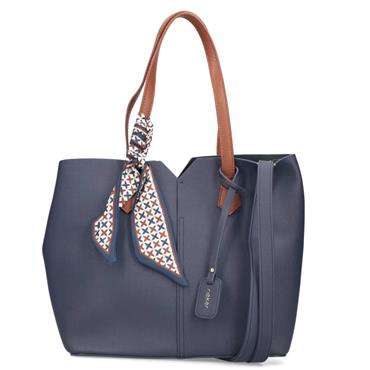 RIEKER WOMENS HANDBAG - BLUE