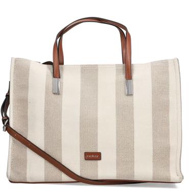 RIEKER WOMENS HANDBAG - BEIGE MULTI