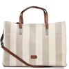 RIEKER WOMENS HANDBAG - BEIGE MULTI