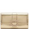 REDZ WOMENS CLUTCH HANDBAG - GOLD