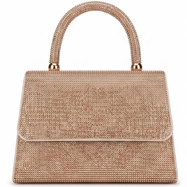 REDZ WOMENS HANDBAG - GOLD