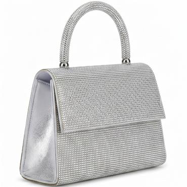 REDZ WOMENS HANDBAG - SILVER