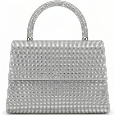 REDZ WOMENS HANDBAG - SILVER