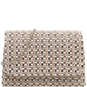 TAMARIS WOMENS CLUTCH HANDBAG - COGNAC